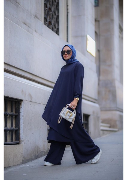 Tesettür Lina Takım Lacivert fiyatları