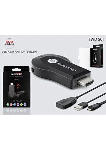 M9 Plus Kablosuz HDMI Görüntü ve Ses Aktarıcı Dönüştürücü Adaptör Taşınabilir indirimleri