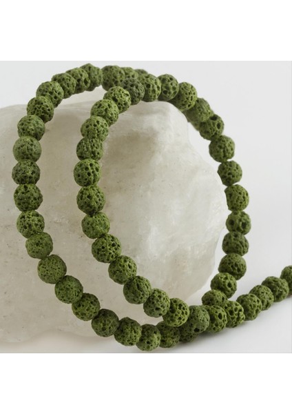 Lvsqvr 6 mm Mat Lav Taşı-Yeşil modelleri