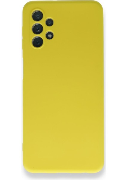 Samsung Galaxy A32 5g Kadife Dolgulu Lansman Silikon Kılıf Rcv/nano Lansman