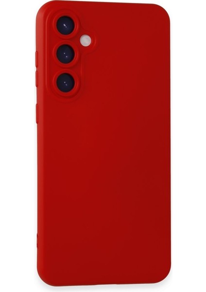 Samsung Galaxy S24 Kadife Dolgulu Lansman Silikon Kılıf Rcv/nano Lansman