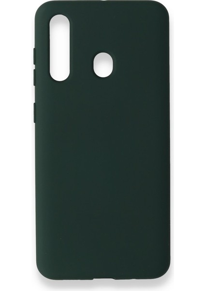 Samsung Galaxy M40 Kadife Dolgulu Lansman Silikon Kılıf Rcv/nano Lansman