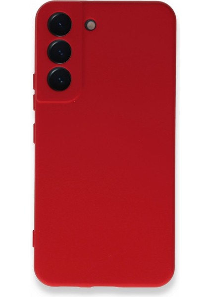 Samsung Galaxy S22 Plus Kadife Dolgulu Lansman Silikon Kılıf Rcv/nano Lansman