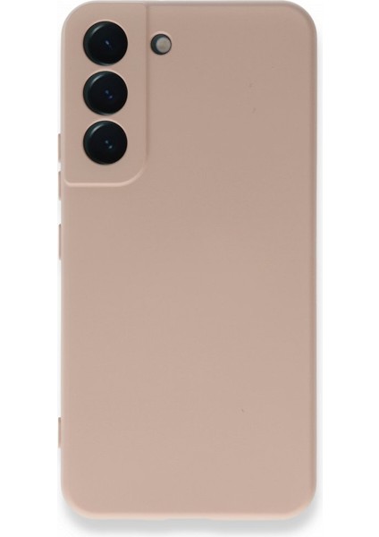 Samsung Galaxy S22 Plus Kadife Dolgulu Lansman Silikon Kılıf Rcv/nano Lansman