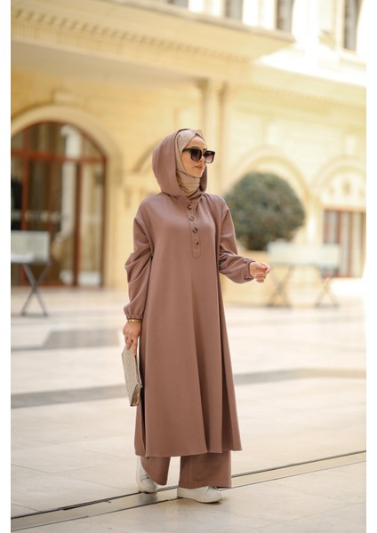 Tesettür Duha Takım Vizon