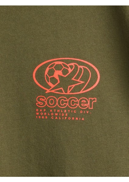 Erkek Çocuk Yeşil 2-In-1 Graphic Baskılı T-Shirt fiyatları