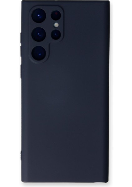 Samsung Galaxy S24 Ultra Kadife Dolgulu Lansman Silikon Kılıf Rcv/nano Lansman