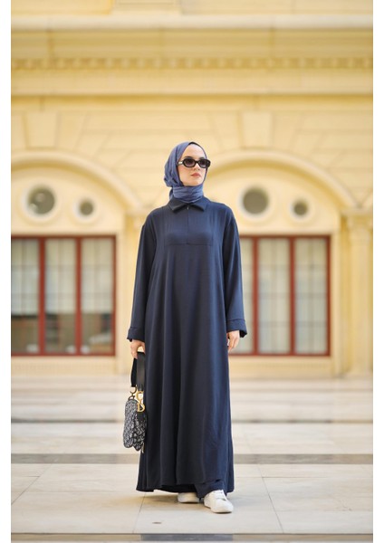 Tesettür Rona Takım Lacivert