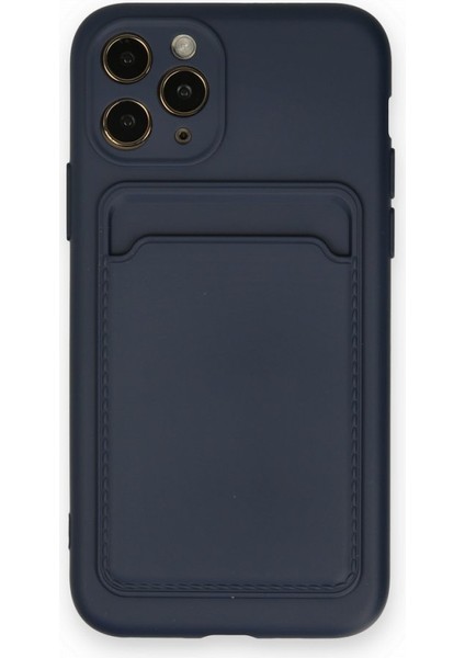 iPhone 11 Pro Kart Bölmeli Silikon Kılıf Rcv/kelvin