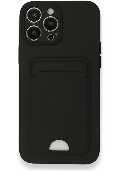 iPhone 13 Pro Max Kart Bölmeli Silikon Kılıf Rcv/kelvin