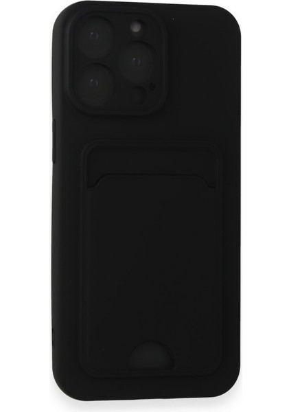 iPhone 14 Pro Max Kart Bölmeli Silikon Kılıf Rcv/kelvin