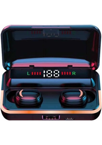 Lvsqvr Bluetooth Kulaklık Dijital Şarj Göstergeli Powerbankli Bass Özellikli Kablosuz Kulakiçi 5.1 Mikrofonlu modelleri