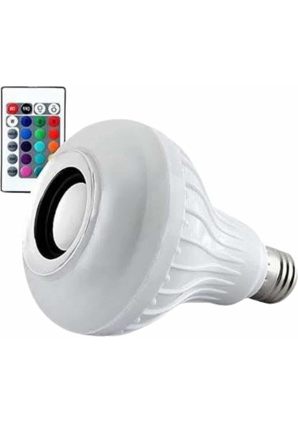 Lvsqvr Lamba Hoparlör Ampül Görünümlü Renk Değiştirebilen Android ve Ios Uyumlu modelleri