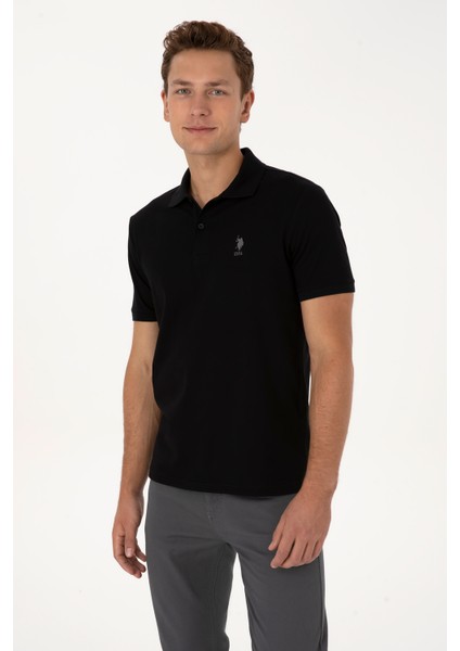 Erkek Siyah Tişört 50324883-VR046