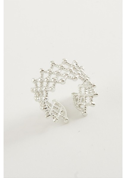 Lvsqvr Fileli Metal Yüzük-Gümüş Rengi fiyatları