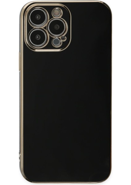 iPhone 15 Pro Max Parlak Yapılı Silikon Kılıf Rcv/volet