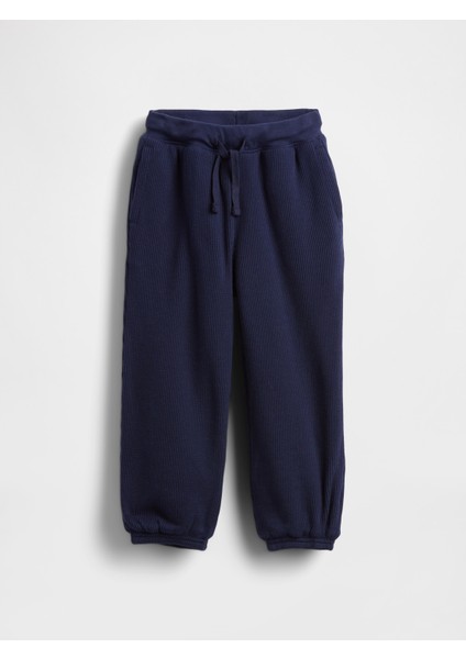 Erkek Bebek Lacivert Sherpa Astarlı Termal Eşofman Altı