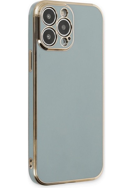 iPhone 14 Pro Parlak Yapılı Silikon Kılıf Rcv/volet