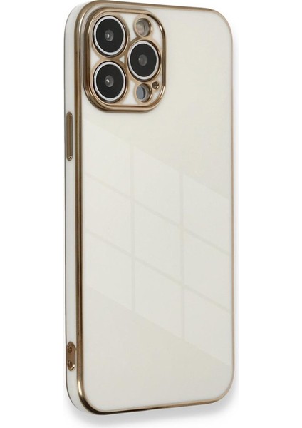 iPhone 15 Pro Parlak Yapılı Silikon Kılıf Rcv/volet