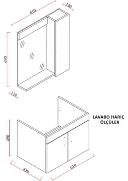 Vera Banyo Dolabı fiyatları