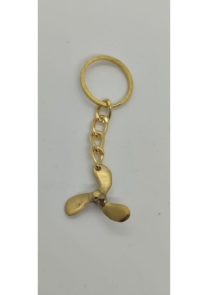 Pirinç 3 Kanatlı Pervane Anahtarlık 3cm fiyatları