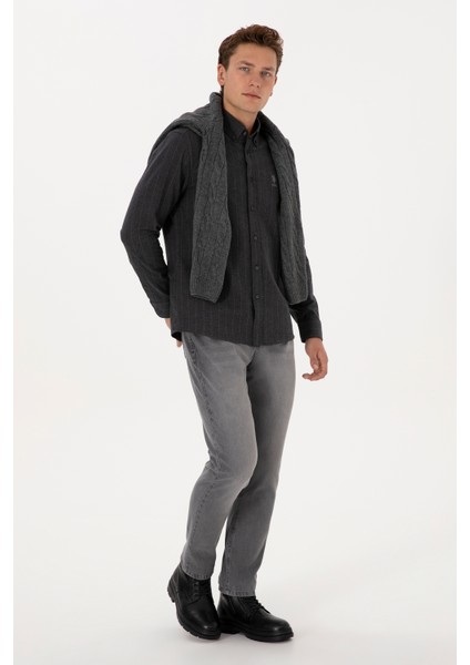 Erkek Gri Pantolon (Jean) 50316562-DN0025 modelleri