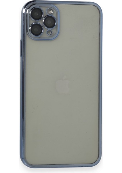 iPhone 11 Pro Max Lens Korumalı Parlak Silikon Kapak Rcv/razer Lens