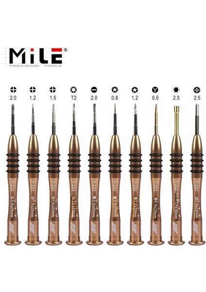 Oluklu 2.0 Mıle 1 Adet Manyetik Hassas Tornavida P2 P5 Pentalobe 1.5 Çapraz Y0.6 IPHONE11PROMAX Xs Xr Açık Sökmeye Onarım Araçları (Yurt Dışından)