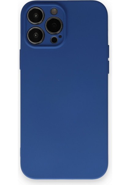 iPhone 13 Pro Max Kadife Dolgulu Lansman Silikon Kılıf Rcv/nano Lansman