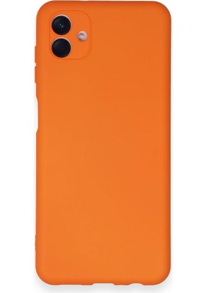 Samsung Galaxy A04 Kadife Dolgulu Lansman Silikon Kılıf Rcv/nano Lansman