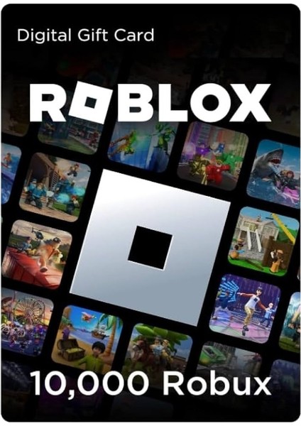 Robux Gift Card - 10.000 Robux (Tam Yüklenir)