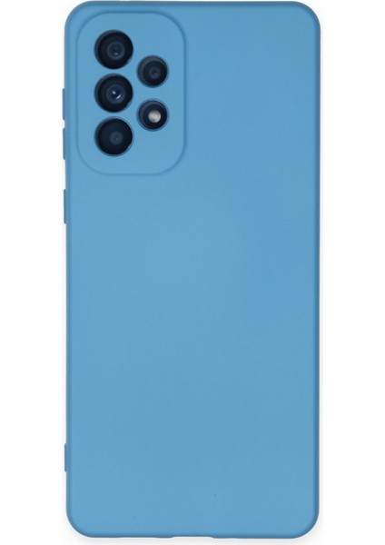 Samsung Galaxy A23 4g Kadife Dolgulu Lansman Silikon Kılıf Rcv/nano Lansman