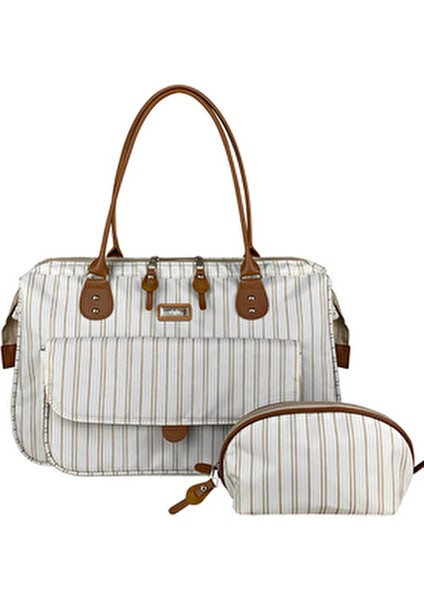 Milano Anne Bebek Bakım Çantası Termal Özellikli Leke Tutmaz Kumaş 32x47x20 cm