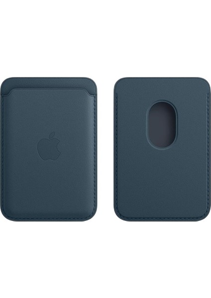 Apple Manyetik Deri Kart Tutucu Cep Telefonu Kılıfı Arka Çıkartması Kart Tutucu Otobüs Erişim Kartı Koruyucu Kılıfı Için Uygundur (Yurt Dışından)