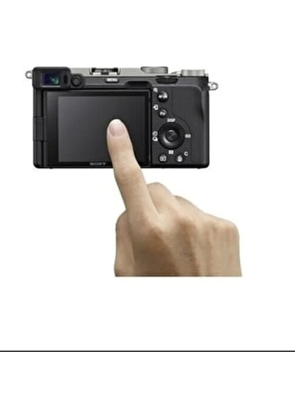 A7C 28-60MM Lensli Fotoğraf Makinesi 24.2 MP Full Frame Siyah Kompakt Tasarım