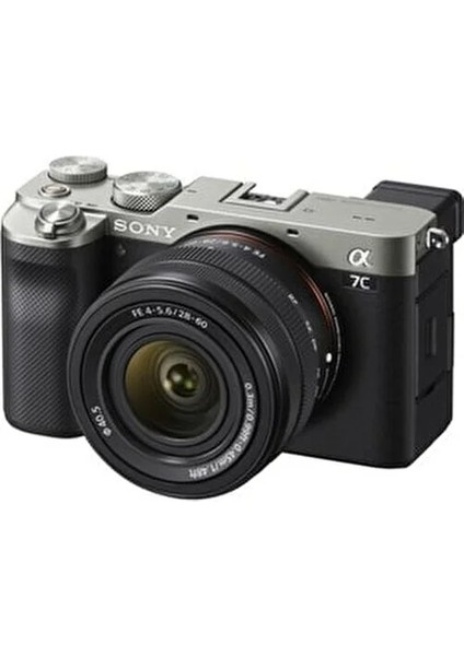 A7C 28-60MM Lensli Fotoğraf Makinesi 24.2 MP Full Frame Siyah Kompakt Tasarım