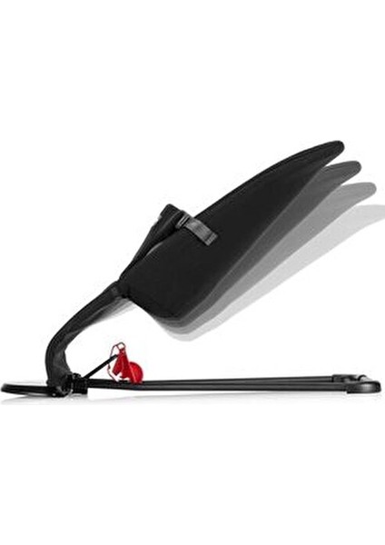 3 Kademeli Yaylanan Ana Kucağı Siyah Çıkartılabilir Kılıf ile 0-12 kg Kapasite