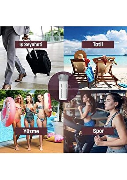 Seyahat Kozmetik Şampuan Vücut Kremi Losyon Taşıma Şişe Seti