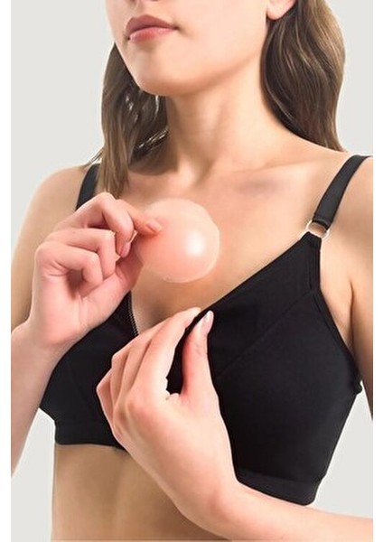 Silikon Göğüs Ucu Kapatıcı Nipple Pad 7 cm 2 Adet İnce Kumaş Giysiler İçin modelleri