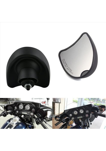Dikiz Aynası Iç Kaplama Sokak Elektro Tri Glide Için Uyar 1996-2013, Street Glide Triglide Modelleri (Yurt Dışından) modelleri