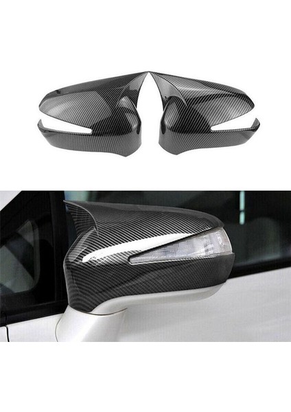 Araba Kapı Yan Dikiz Bakış Ayna Kapak Trim Kapağı Honda Civic Için Uygun 8th 2005-2012 (Karbon) (Yurt Dışından) indirimleri