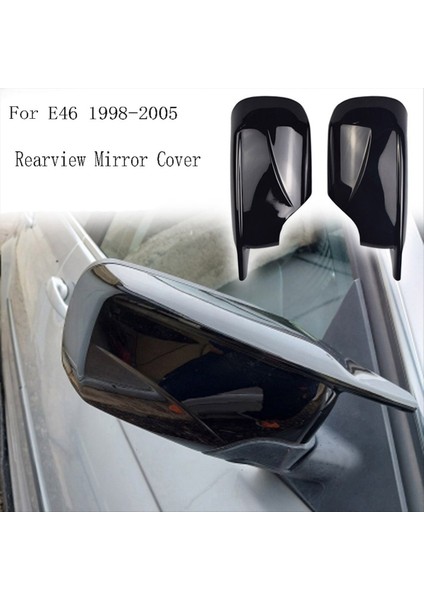 Bmw E46 1998-2005 Dış Ayna Muhafazası Için Dikiz Ayna Kapak Yan Kapı Kanat Ayna Kapakları (Yurt Dışından) indirimleri