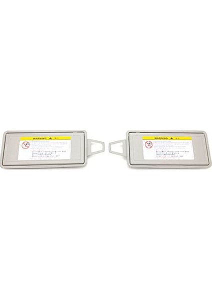 Araba Sun Visor Guard Sun Visor Dikizim Ayna Kapağı Değiştirme Mercedes-Benz S-Sınıfı Için DEĞIŞTIRME220 1998-2005 Gri Sol ve Sağ (Yurt Dışından)