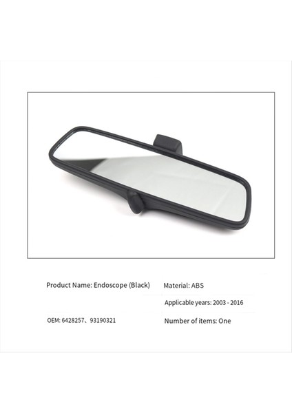Araba Iç Aynası Kapalı Dikiz Aynası 6428257 93190321 Opel Vauxhall Için (Yurt Dışından) indirimleri