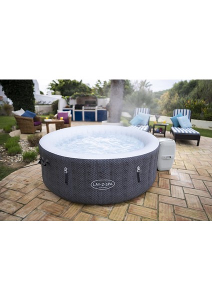 Lay-Z-Spa® 60035 Havana Smart Signature Airjet™ Şişme Spa Havuzu, Mobil Uygulama Kontrollü, 2-4 Kişilik fırsatları