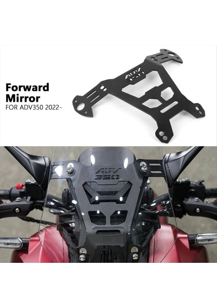 Motosiklet Yan Ayna Adaptörü Sabit Tutucu Dikiz Aynası Honda ADV350 Adv 350 2022 2023 2024 Için Ileri Braket (Yurt Dışından) modelleri