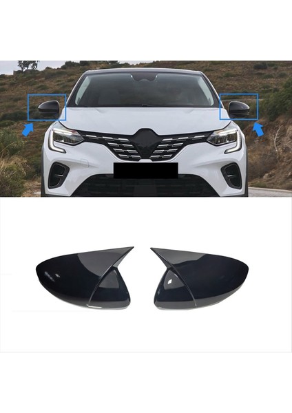 Renault Captur 2019-2024 Yan Ayna Kapak Kapağı Aksesuarları Için Araba Dikiz Aynası Kapağı Kaplama (Yurt Dışından) fırsatları