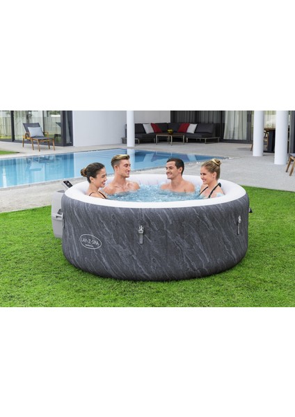 Lay-Z-Spa® 60175 Boracay Smart Signature Airjet™ Şişme Spa Havuzu, Mobil Uygulama Kontrollü, 2-4 Kişilik