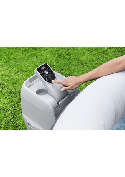 Lay-Z-Spa® 60175 Boracay Smart Signature Airjet™ Şişme Spa Havuzu, Mobil Uygulama Kontrollü, 2-4 Kişilik