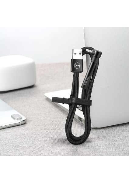 Ca-6670 iPhone Uyumlu Braket Serisi Stand Data-Şarj Kablosu-Siyah fiyatları
